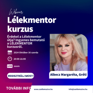 lélekmentor tanfolyam webinar